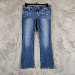 Lucky Brand Jeans Women 12 31 Blue Lolita Boot Cut Low Rise Denim Stretch 31x29